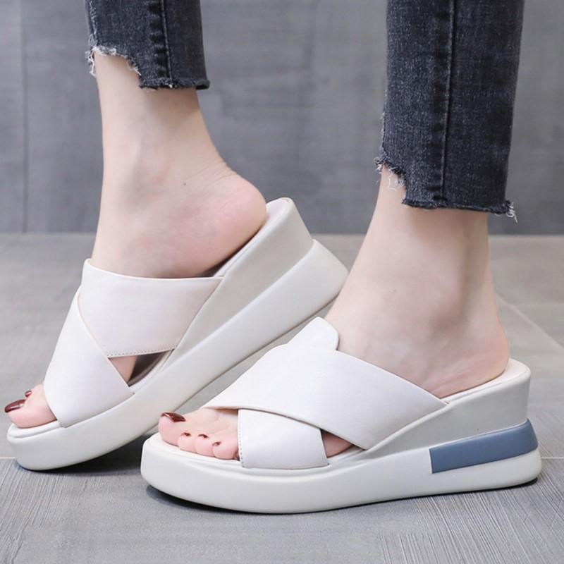 Soft Muffin Casual Open-toe Walking Slippers