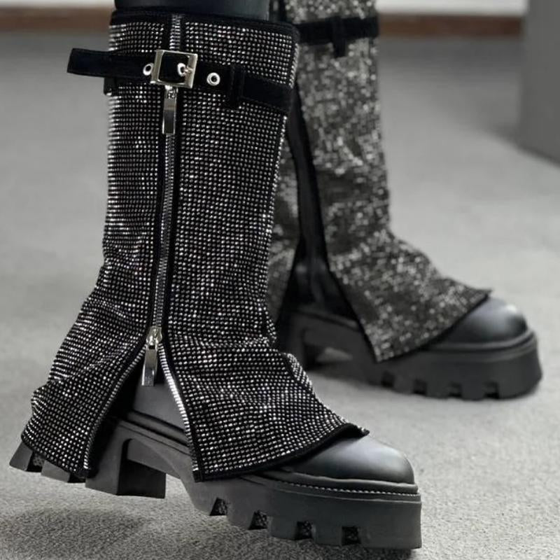 Versatile Shiny Boots