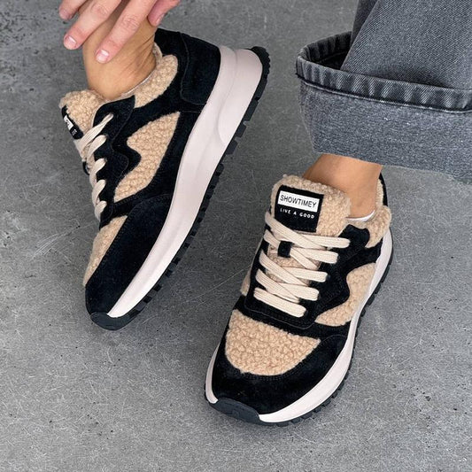 Patchwork Comfort Sneakers