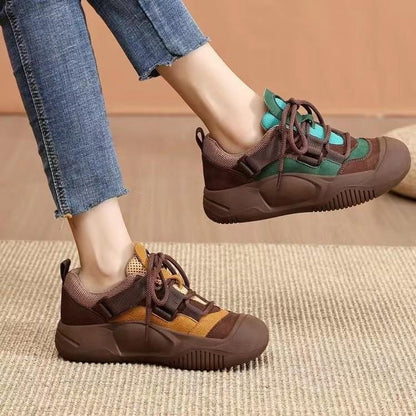 Retro Breathable Outdoor Flats Shoes