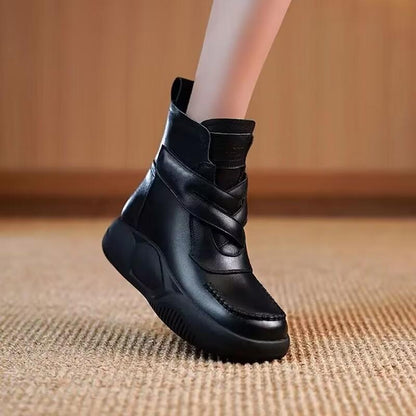 Elegant Soft Velcro Warm Boots