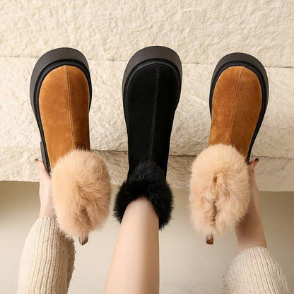 Furry Warm Snow Boots