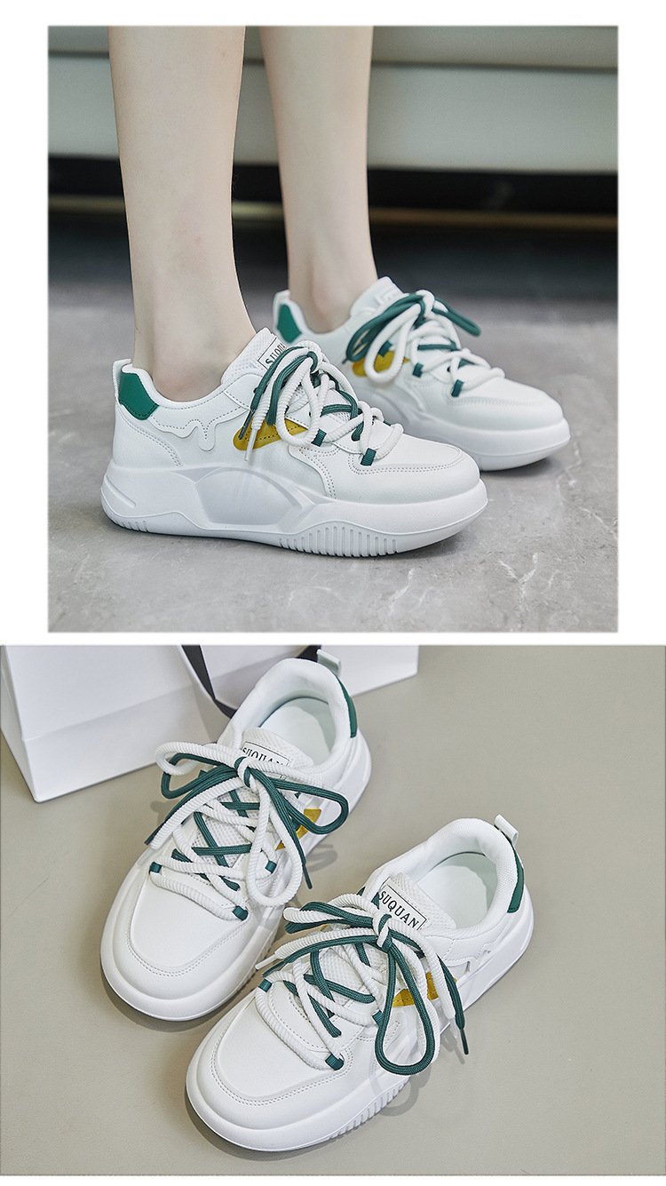 Stylish Comfy Leather Retro Sneakers