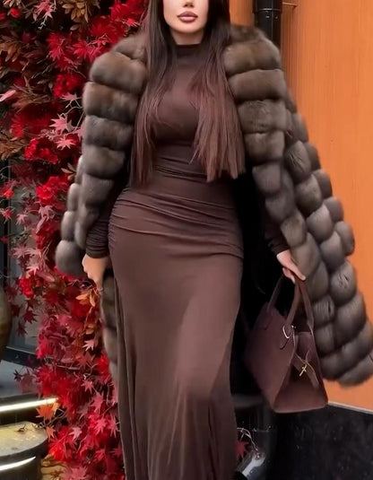 Brown Comfy Coat