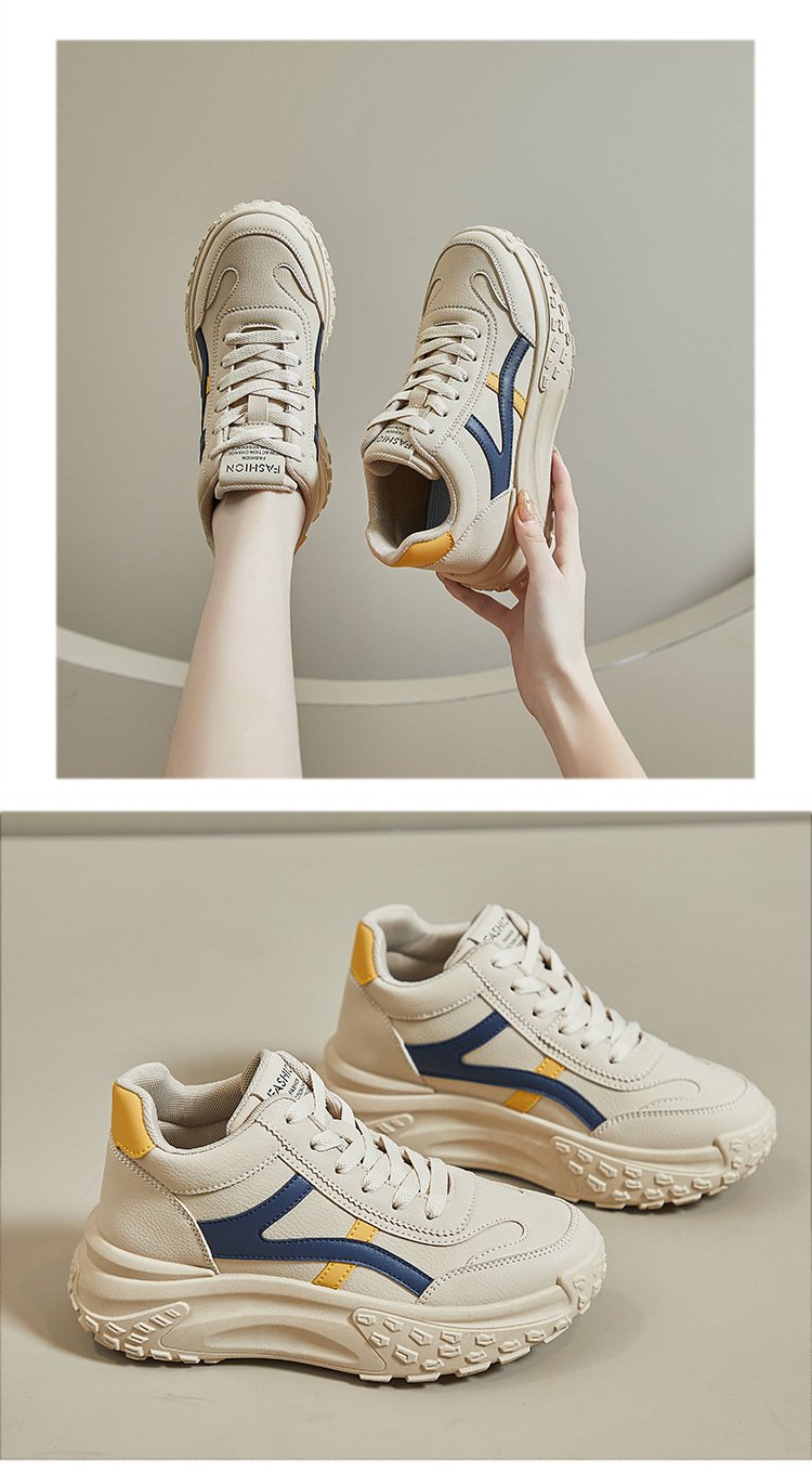 New All-Match Lace-Up Sneakers