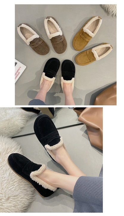 Casual Warm Flats Shoes