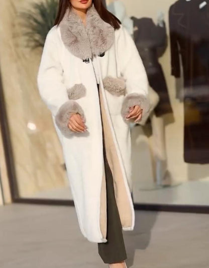 Soft Fur Long Coat