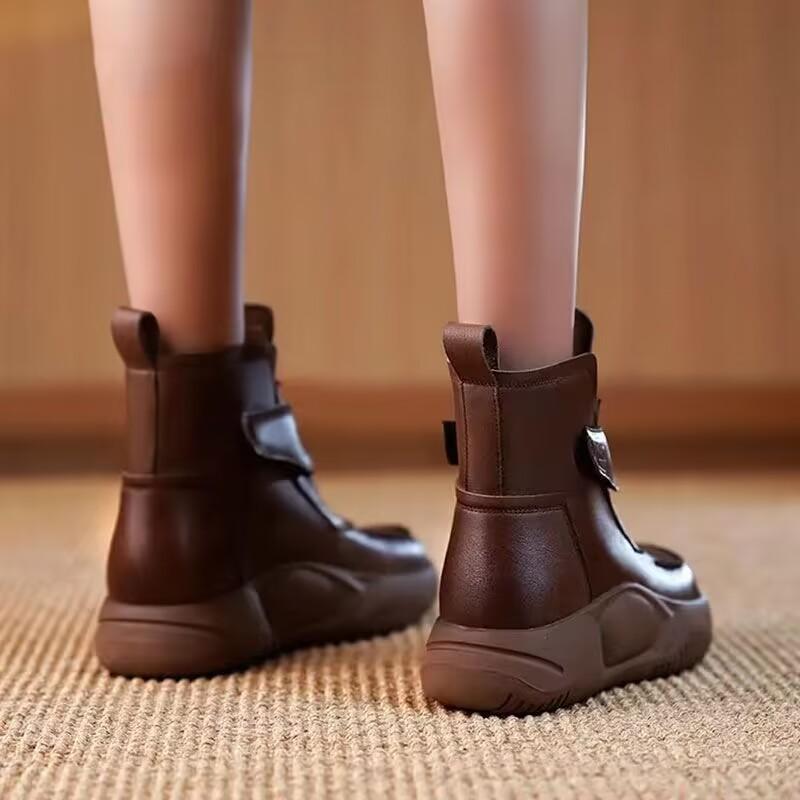 Elegant Soft Velcro Warm Boots