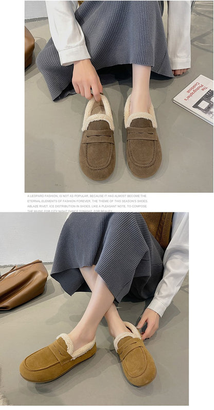 Casual Warm Flats Shoes