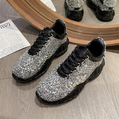 Shining Crystal Outdoor Lightweight Sneakers