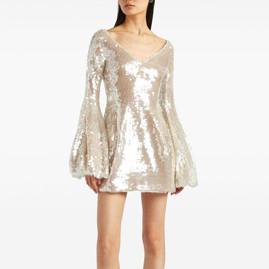 Sequined Casual Dress