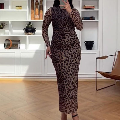 Leopard Casual Dress