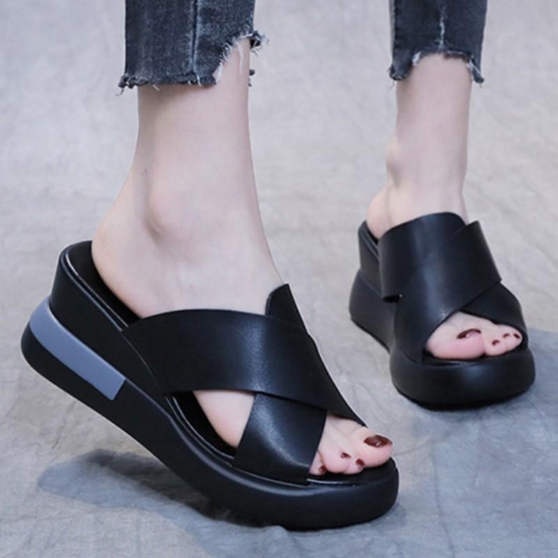 Soft Muffin Casual Open-toe Walking Slippers