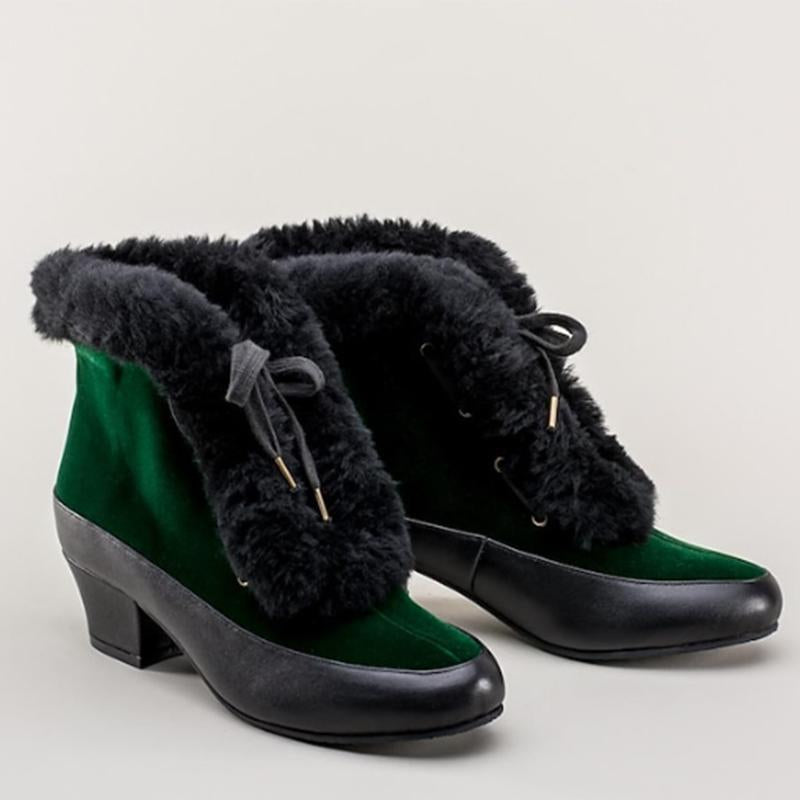 Elegant Party Fleece Lined Boots