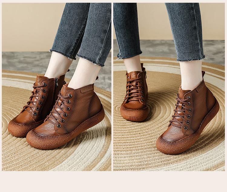 Versatile Leather soft Boots