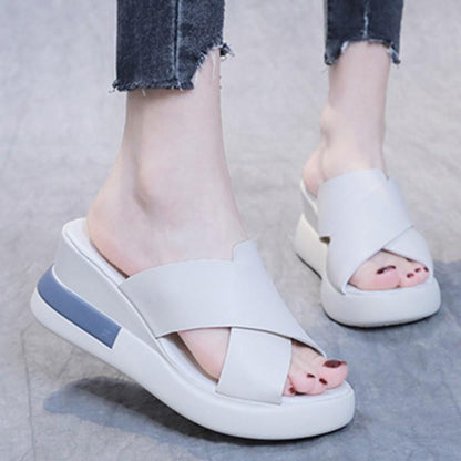 Soft Muffin Casual Open-toe Walking Slippers