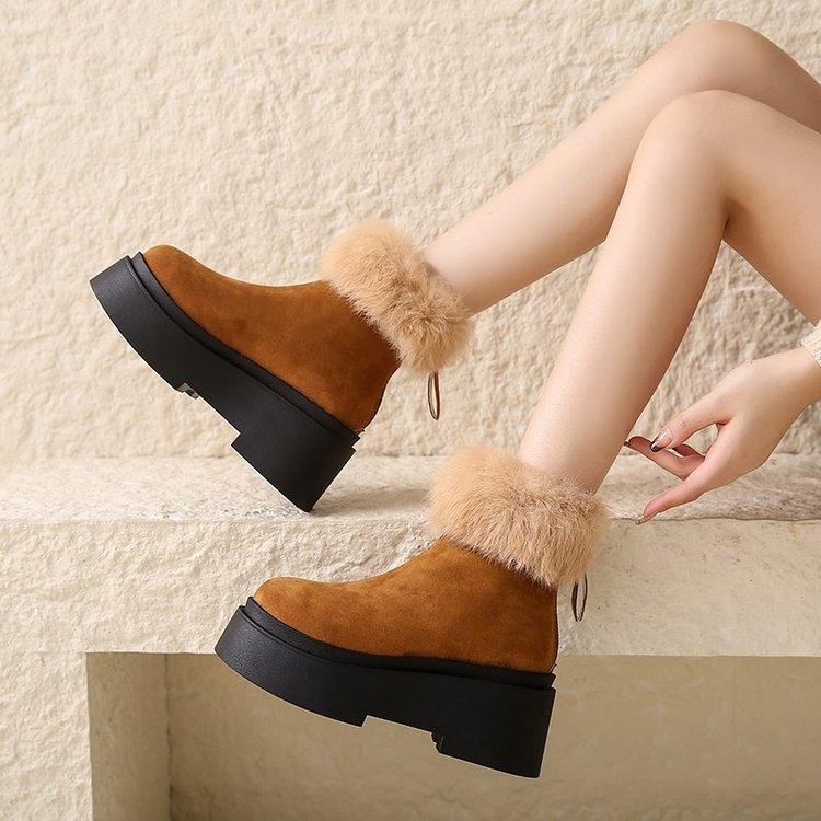 Furry Warm Snow Boots