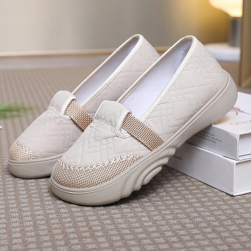 Linen Soft Slip-On Shoes