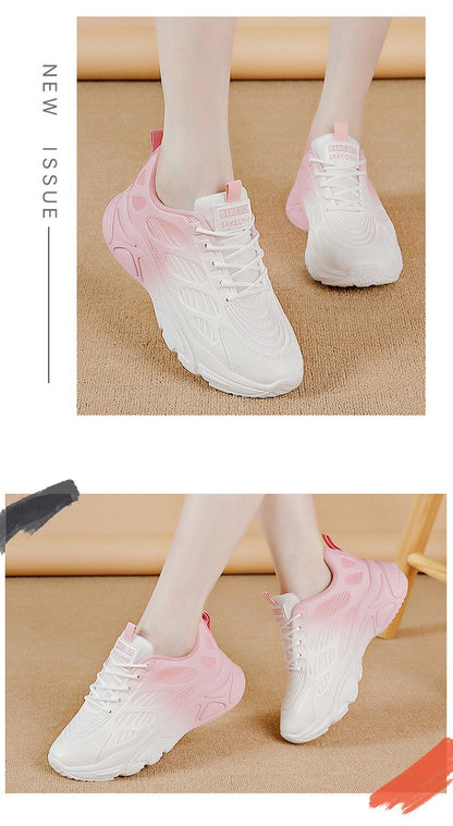 Gradient Breathable Non Slip Sport Shoes