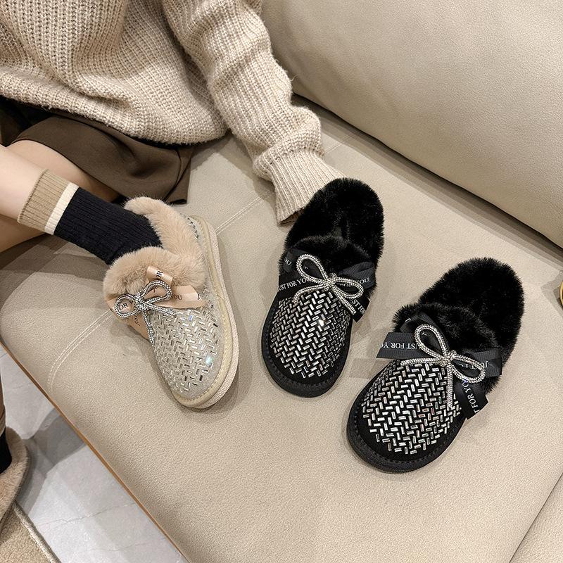 Crystal Padded Ankle Shoes