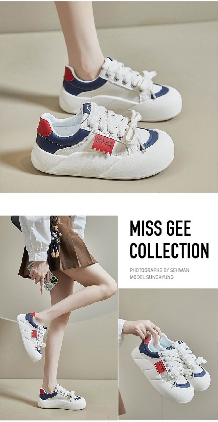 Cross Lace-up Tennis Sneakers