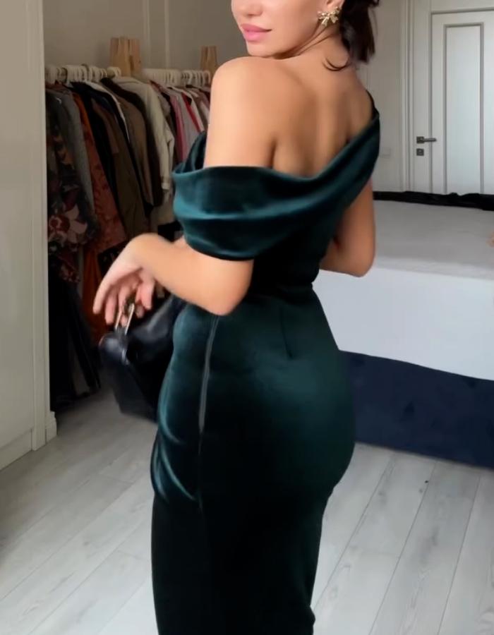 Green Elegant Dress