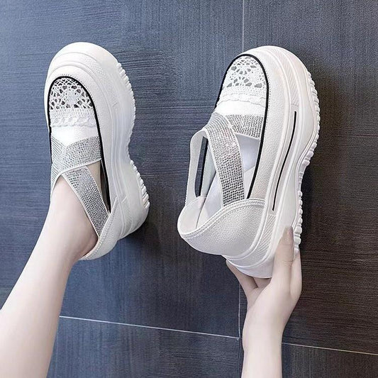 Heightening Breathable Stretch Shoes