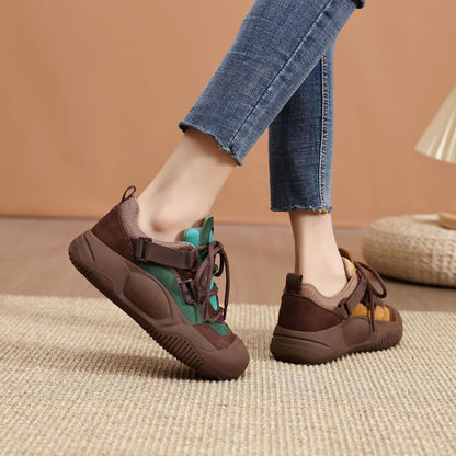 Retro Breathable Outdoor Flats Shoes