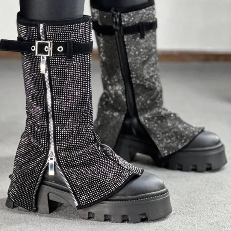 Versatile Shiny Boots