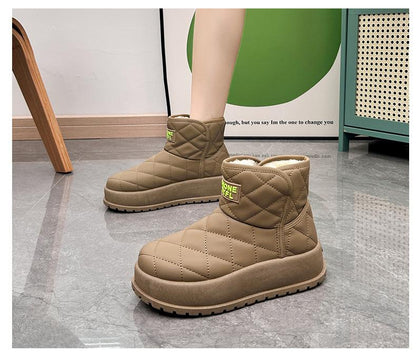 Waterproof Platform Warm Shoes