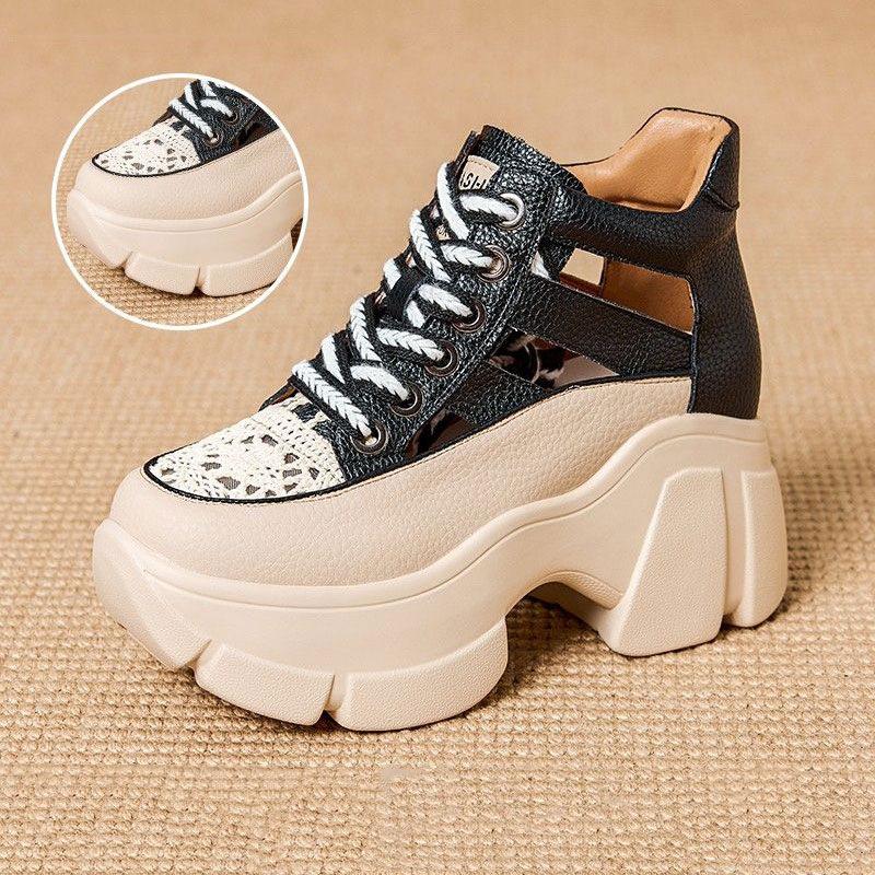Hollow Casual Chunky Shoes
