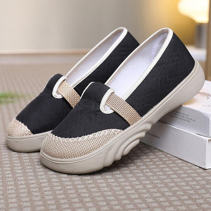 Linen Soft Slip-On Shoes