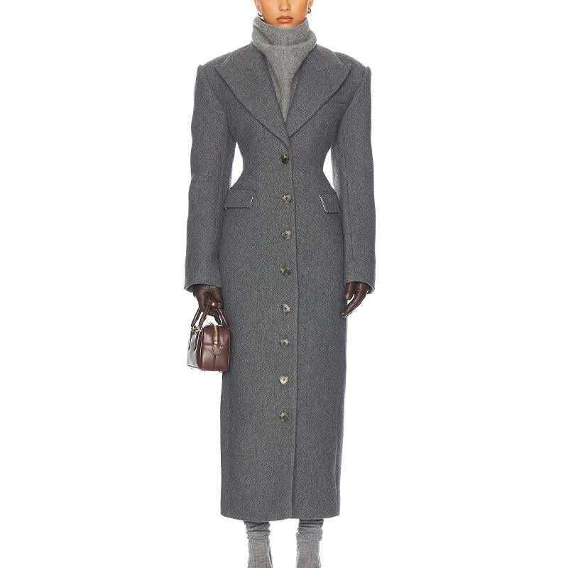 Gray Wool Coat