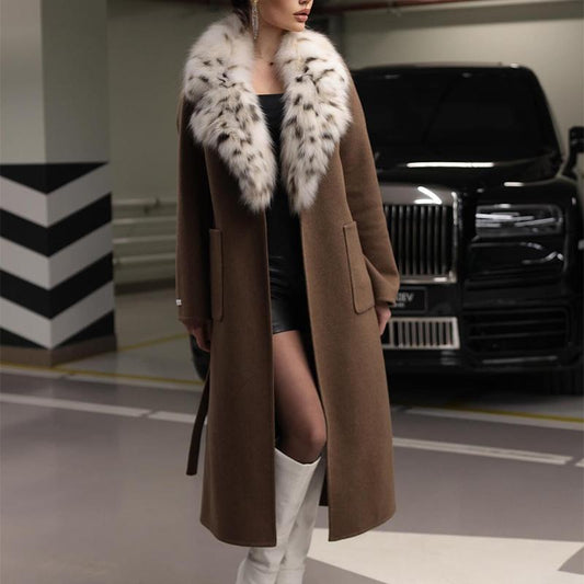 Fur Collar Versatile Coat