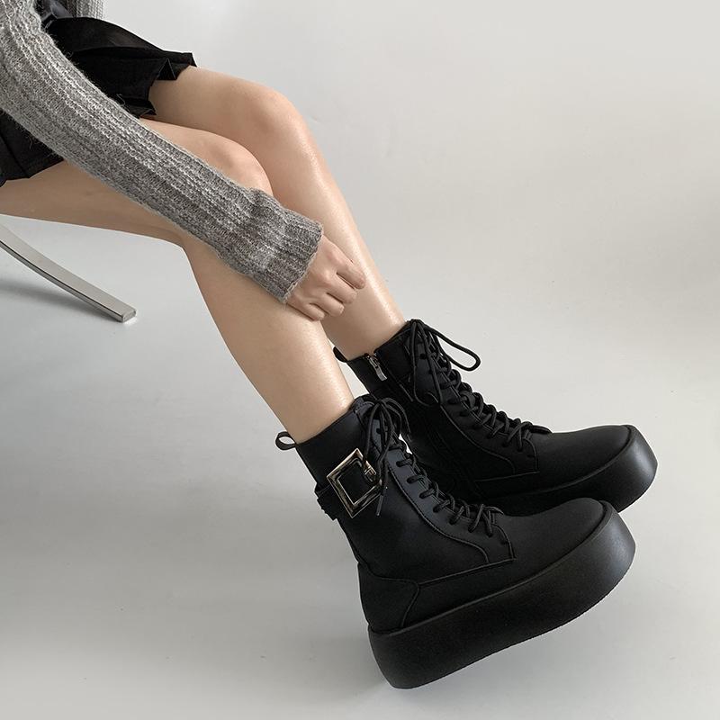 Retro Platform Boots