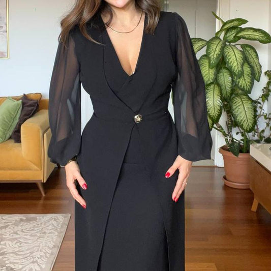 Black Suit Dress