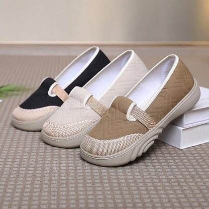 Linen Soft Slip-On Shoes