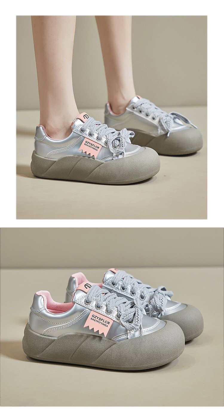 Cross Lace-up Tennis Sneakers