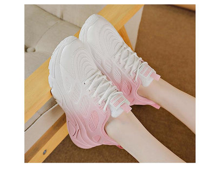 Gradient Breathable Non Slip Sport Shoes