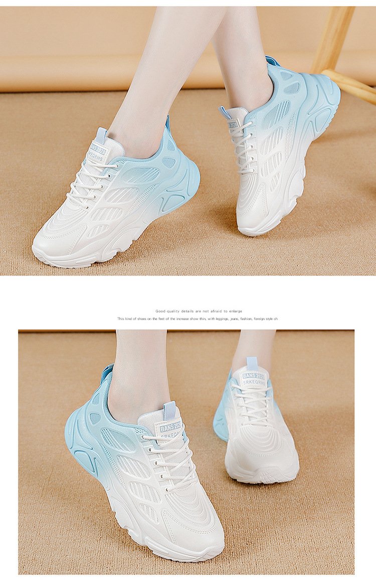 Gradient Breathable Non Slip Sport Shoes