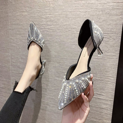 Elegant Pearls Soft Shoes