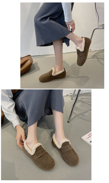 Casual Warm Flats Shoes