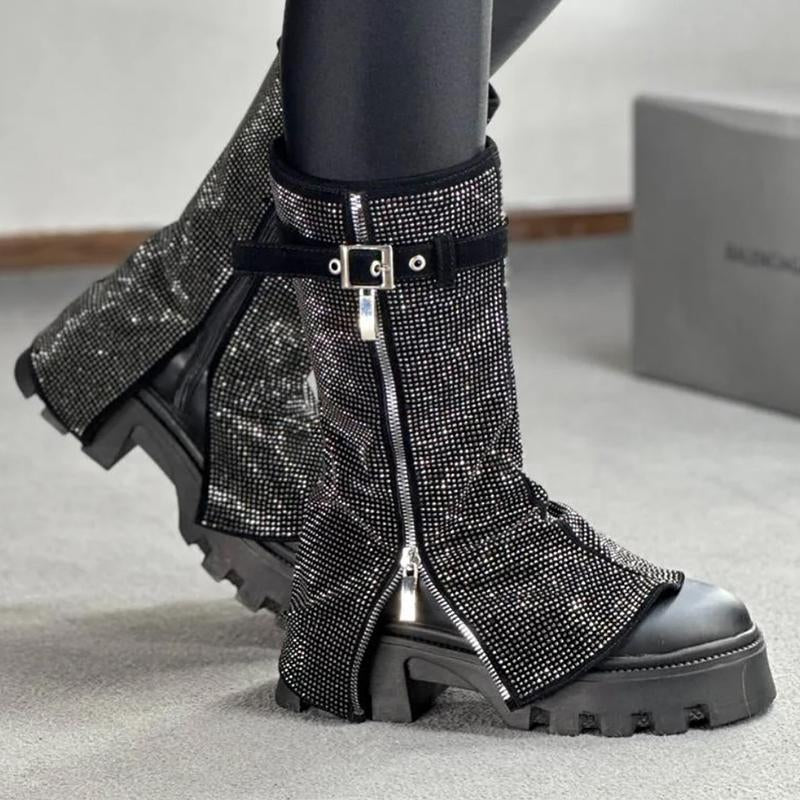 Versatile Shiny Boots