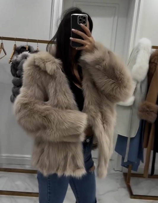 Furry Casual Coat