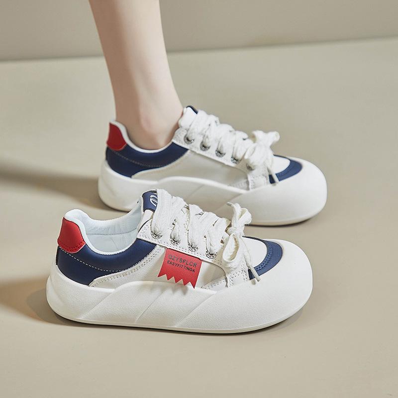 Cross Lace-up Tennis Sneakers