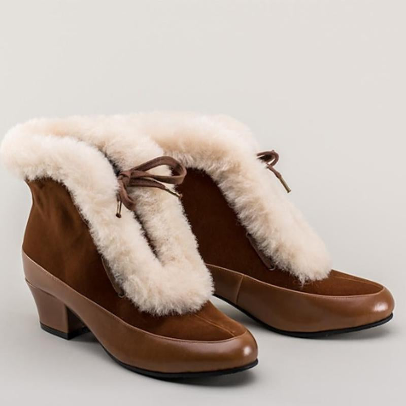 Elegant Party Fleece Lined Boots