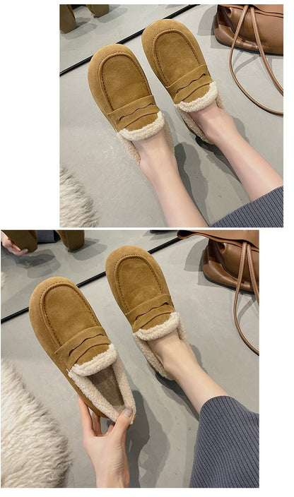 Casual Warm Flats Shoes