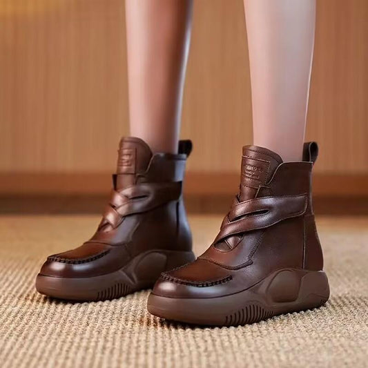 Elegant Soft Velcro Warm Boots