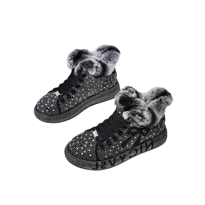 Crystal Warm Casual Shoes
