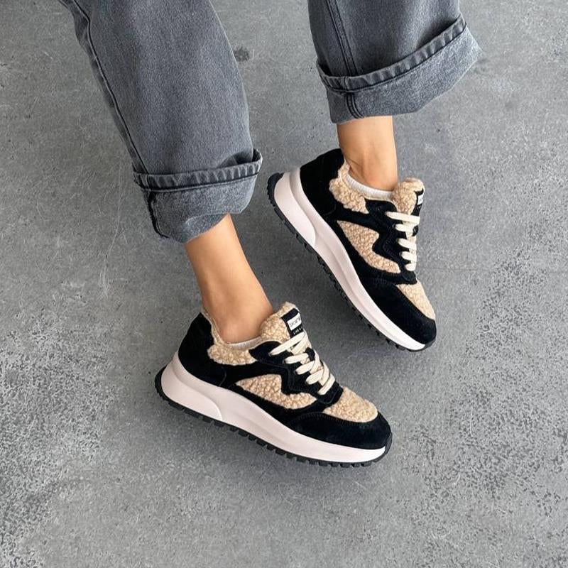 Patchwork Comfort Sneakers